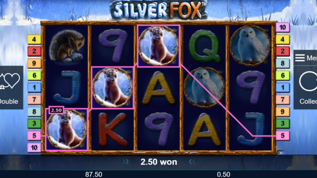 Характеристики слота Silver Fox 8