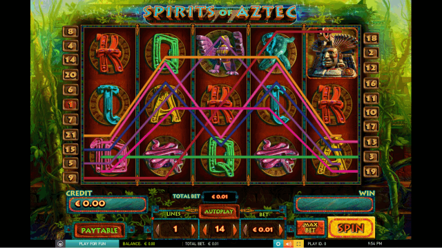 Бонусная игра Spirits Of Aztec 7