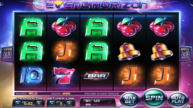 Игровой интерфейс Event Horizon 7