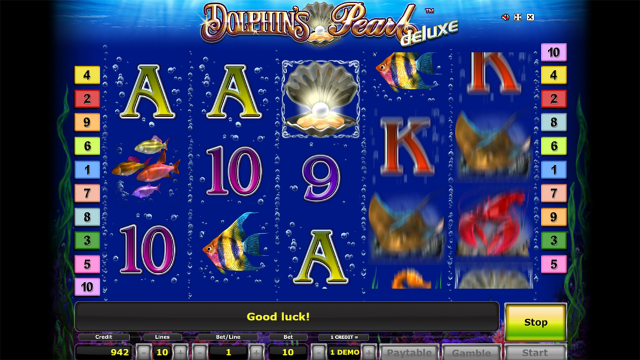 Бонусная игра Dolphin's Pearl Deluxe 10