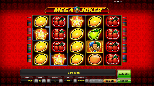 Бонусная игра Mega Joker 8