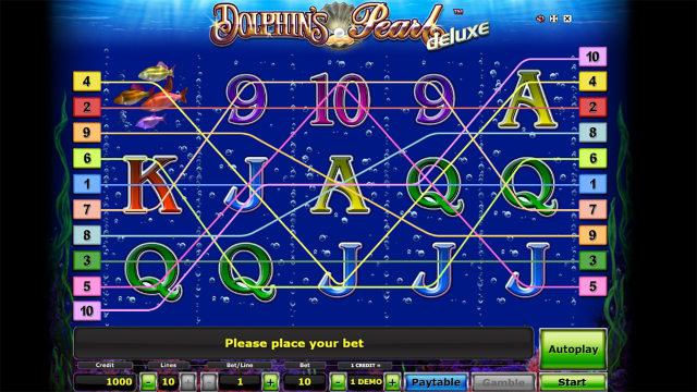 Игровой интерфейс Dolphin's Pearl Deluxe 3