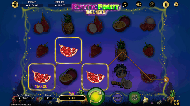 Игровой интерфейс Exotic Fruit Deluxe 9